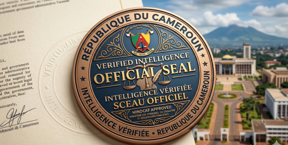 Illustrative verified intelligence seal in Cameroon Illustrative verified intelligence seal in Cameroon