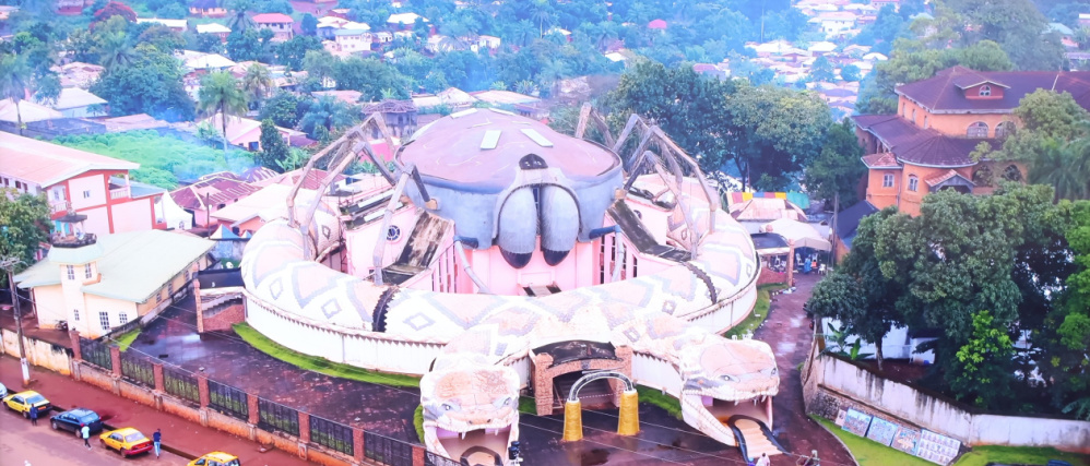 The iconic Foumban Palace in the West Region of Cameroon