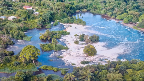 Lobe waterfalls in Kribi Cameroon